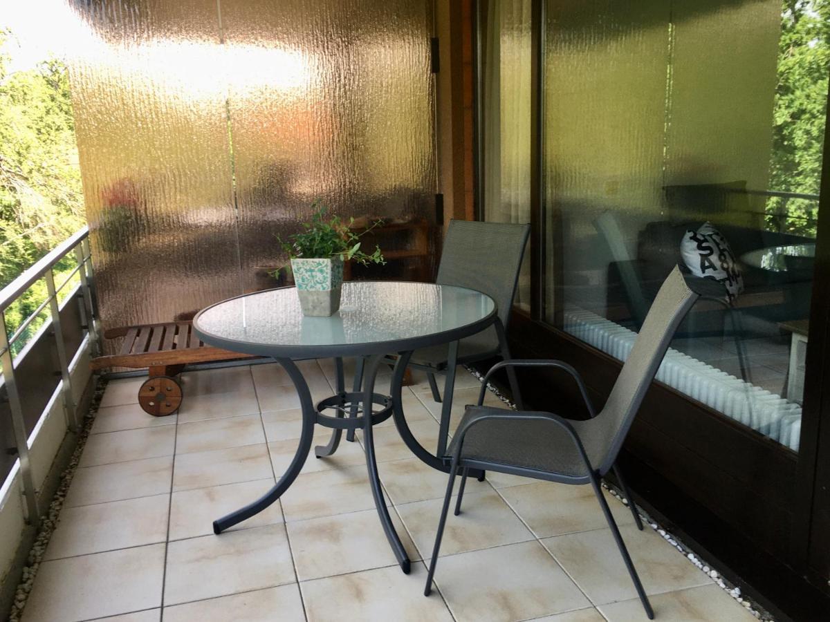 באד זאלצפלן Appartementresidenz Am Kurpark - Ferienwohnungen Mit Pool & Sauna & Garage מראה חיצוני תמונה